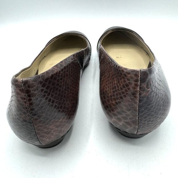 Naturalizer Patricia, Brown Print Women's Shoes Size 7-1/2M With Box - Picture 6 of 9